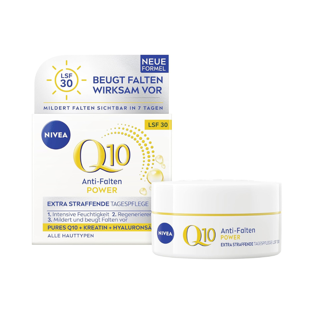 NIVEA Anti-Falten POWER Q10 Extra Straffende Tagespflege LSF 30
