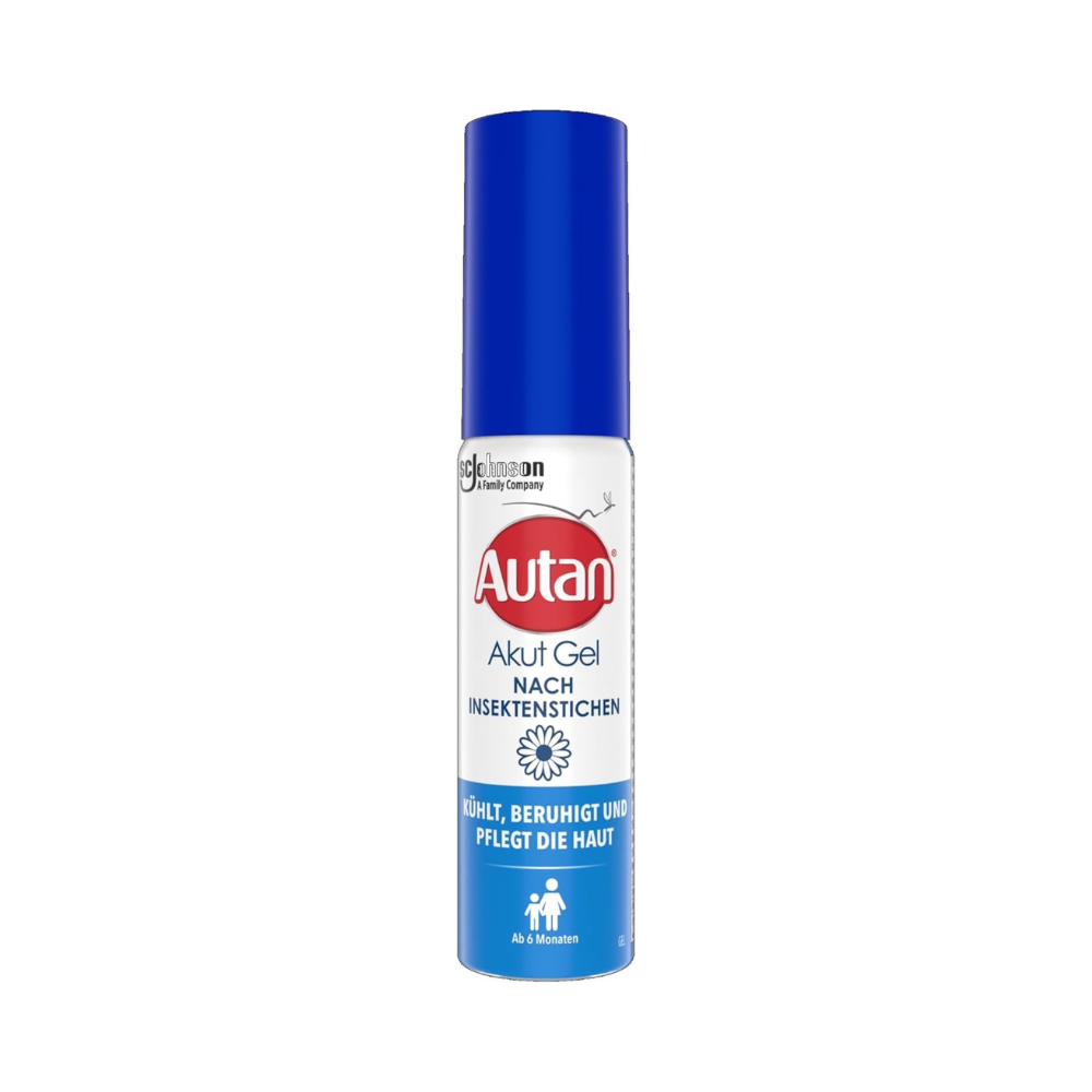 Autan Akut Gel für Insektenstiche, Aloe Vera Gel für Körper & Gesicht