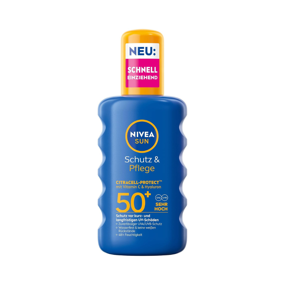 NIVEA SUN Schutz & Pflege Sonnenspray LSF 50+